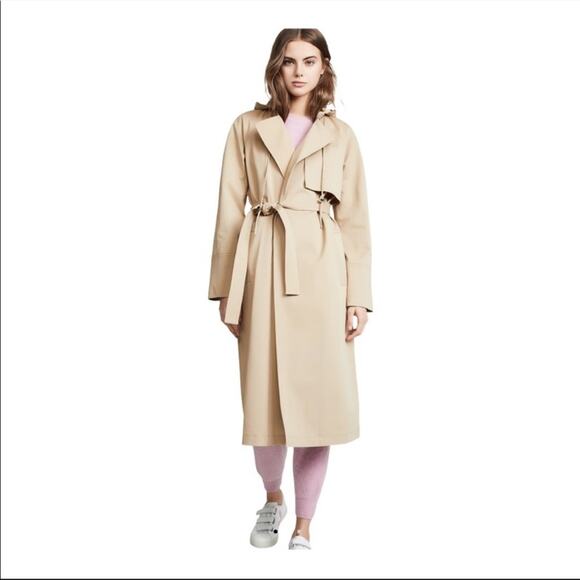 NWT A.L.C. Andover Trench Coat size 4 - Picture 1 of 8